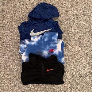 3 boys Nike Hoodies - size 4T